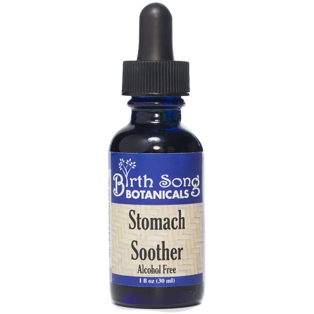 출생 Song Botanicals Stomach Soother Tincture - Upset Stomach & Motion Sickness를위한 초본 소화 지원 보충 - 초본 소화 보조 보충교재, 알코올 ‐ 무료, 1 oz