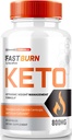 빠른 화상 Keto 캡슐, FastBurn 진보적인 체중 감소 지원, 최대 지원 공식, 빠른 불타는 알약, 모든 자연적인 Keto 보충교재, 빠른 화상 Keto 비타민, FastBurn Ketos 검토 (60의 캡슐)