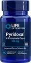 수명 연장 Pyridoxal 5-Phosphate 모자 100 mg P5P, 90 Veg 캡슐 - 고급 비타민 B6 보충