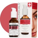 Hyaluronic 산 Moisturizer + 펩티드를 가진 얼굴을 위한 눈 혈청의 밑에 진보된 임상 어두운 원형 카페인 | Brightening 비타민 C 혈청 도움은 Puffy 눈 & 정밀한 선, 1.75 Fl Oz의 보기를 개량합니다