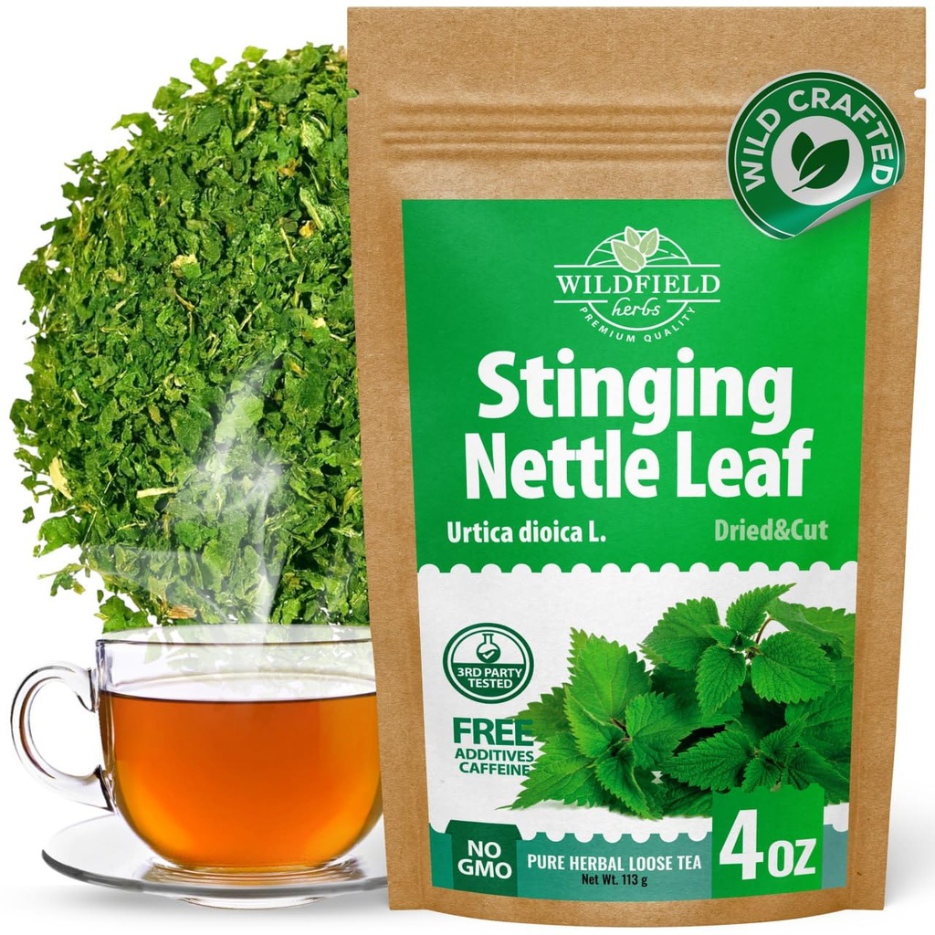 4 oz. 말린 Nettle 잎 차 Ortiga Planta Nettle Herb Bulk Sting Nettle Leaf Herb Tea (Urtica dioica) - 113g Sting Nettle Leaves Herbal Tea ortiga verde te