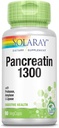 Pancreatin 1300 Solaray 90 모자, 2 팩