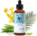kin+kind Cat Ear Cleaner - 고양이 귀 Drops, Vet Ear Solution, 왁스, 냄새 및 Itchy Irritation, 고양이 귀 클리너 솔루션, 천연 인 홈 애완 동물 손질 - 미국에서 제조