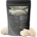 Go Nutra - 사자 Mane Powder, Potent 10 : 1 사자 Mane 버섯 파우더 30 % 다당류, 순수 사자 Mane Extract for Tea, Juice, Water 및 More, Non-GMO, Vegan, 4 oz