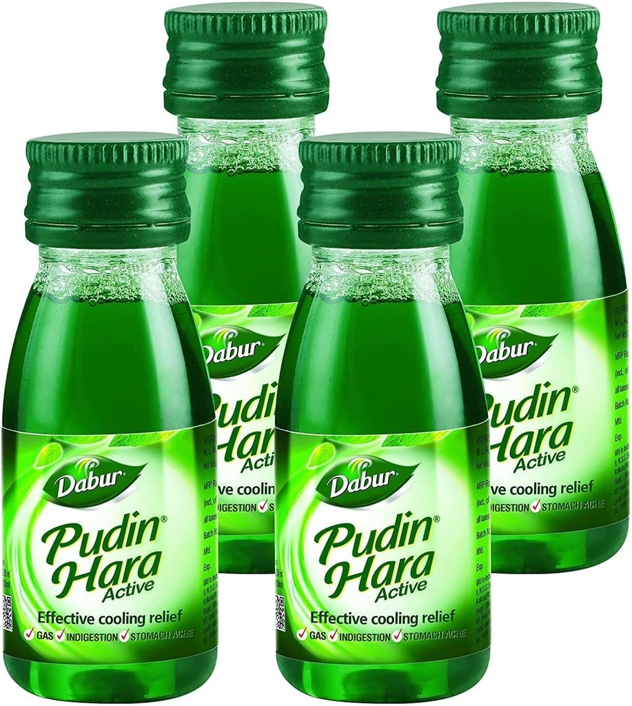 Dabur Pudin Hara Active, 30 Ml - 애완 동물 병 (포장 4)