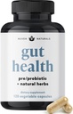 올인원 Gut 건강 w / Probiotics, Prebiotics, Digestion-Supporting Herbs, and Adaptogens - 소화에 도움 Gut 수리 공식을 누설, 소화에 도움, 좋은 박테리아를 촉진
