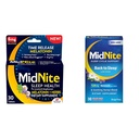 MidNite 시간 방출 6mg Melatonin 30 정제 & 잠 1.5mg Melatonin 30 버찌 맛있은 Chewable 정제 수면 원조 뭉치에 뒤