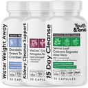 청소년 & 토닉 완전 멀티 오간 데톡스 지원 – 15 Day Colon Cleanser & Gut Detox, Kidney Cleanse, Water Balance & Liver Health, 여성과 남성 90 알약