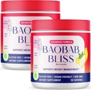 LIVORKA Baobab Bliss, 모든 천연 섬유 유기 과일 분말 보충, 2 달 (패키지 2)를 위한 60의 서빙
