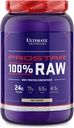 궁극적인 영양 RAW 추가 된 성분이나 풍미가없는 Whey Protein Concentrate Powder – BCAA, 2.2 파운드의 5.5 그램과 함께 제공 당 단백질의 24 그램, 불연