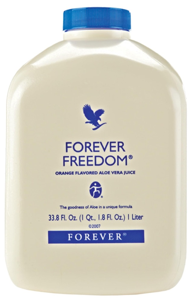 영원히 생활 - 영원히 자유 - Glucosamine과 Chondroitin과 함께 알로에 Vera 합동 지원 - 오렌지 맛 - 33.8 fl oz (1의 포장)