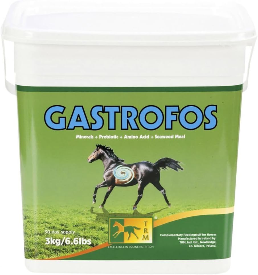 TRM Gastrofos 말 급식 Ulcer 산 Reflux 예방과 건강한 소화를 위한 소화 보충교재 | Neutralizes Stomach 산 - 6.6 lb (3kg) - 6.6 lb