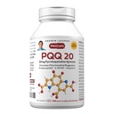 ANDREW LESSMAN PQQ 20mg - 240 캡슐 - 20mg Pyrroloquinoline Quinone, 자연적인 방어적인 화합물은 Vital 조직, 심장, 뇌, 간결, 면역 체계를 지원합니다. Mitochondrial 생물 발생, 첨가물 없음