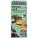 FITCRUNCH 단백질 막대기, 식사 크기 다양성 팩, 글루텐 자유로운 (18 막대기, 민트 초콜렛 칩 & 땅콩 버터 젤리)