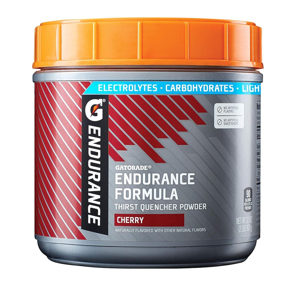 Gatorade 내구력 공식 분말, 체리, 32 Ounce