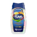 TUMS Ultra Strength Antacid Tablets for Chewable Heartburn Relief and Acid Indigestion Relief, 구색 과일 - 72 개