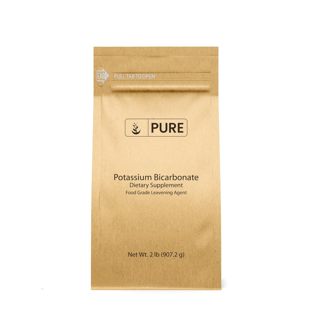 순수한 본래 성분 칼륨 중탄산염 (2 lb) 자연적인, 음식 안전, Electrolyte, Leavening