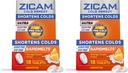 Zicam 울트라 콜드 Remedy 아연 Rapidmelts, 오렌지 크림 맛, Homeopathic, 콜드 단축 의학, 단축 콜드 내구, 설탕 무료, 염료 무료, 18 개 (팩 2)