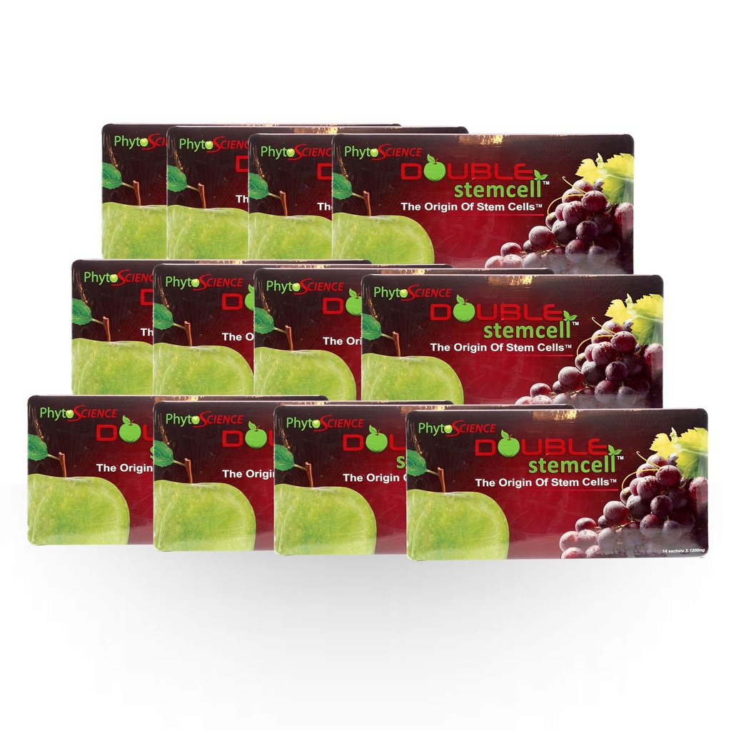 (스위스 질 공식) 12x Phytoscience PhytoCellTec Apple 포도 두 배 줄기 세포 노화 방지