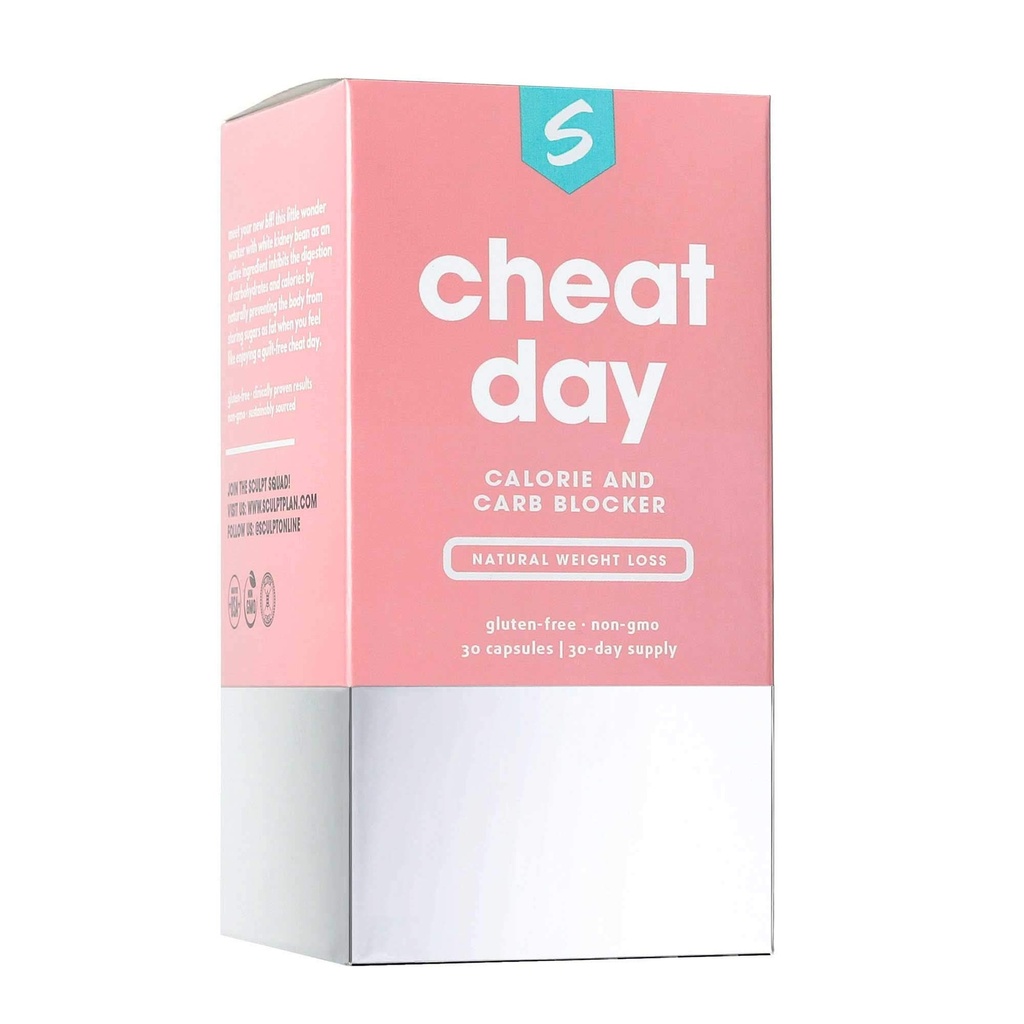 Cheat Day Calorie & Carb Blocker, 30 카운트 (1 개월 공급)