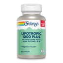 Betaine HCl & 높은 Potency B-6, 건강한 소화, 에너지 및 뚱뚱한 대사 지원, Lipotropic Complex 플러스 알로에 Vera, 60 일 보증, 30의 서빙, 180의 캡슐 플러스 SOLARAY Lipotropic 1000 플러스
