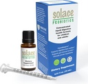 Solace Probiotics Liquid Formula for Adults and Kids - 소화 건강 및 면역, 임상 연구, 쉬운 주사 응용, Hypoallergenic - 15mL에 대한 농축 혼합