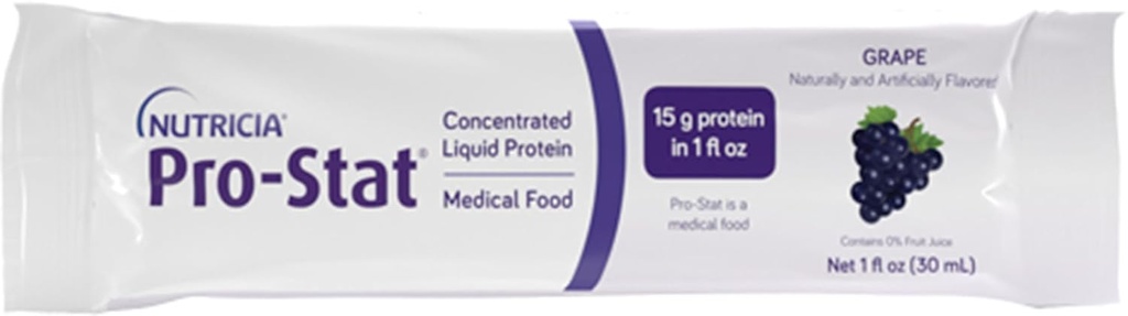 Pro-Stat Sugar Free Grape, 1 oz Packets, 고단백 보충교재, 96 조사, Lactose-Free, 글루텐 자유로운, Soy-Free