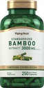 배관 바위 대나무 추출물 캡슐 | 3000mg | 250 개 | 초본 보충 | 실리카 210mg | 비 GMO, 글루텐 무료