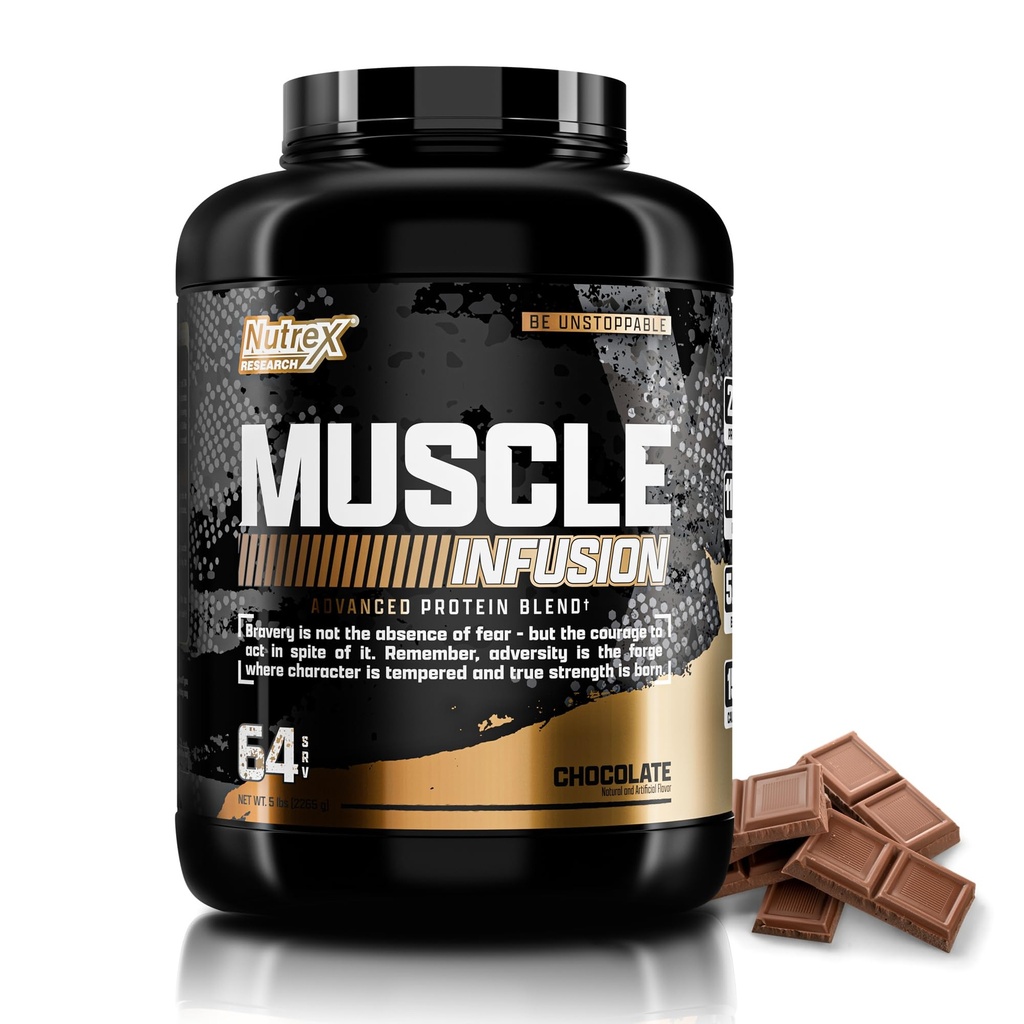 Nutrex 연구 Whey 단백질 분말, 초콜렛 근육 주입 Whey는 근육 이익을 위한 w/EAA & 안녕 BCAA를 격리합니다 - 5 파운드 - 남자를 위한 근육 건축업자 & 여자, 스포츠 영양, Delicious 맛 & 짜임새