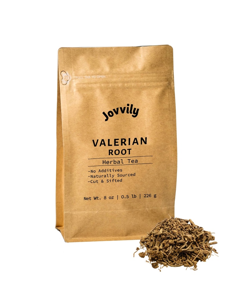 Valerian Root - 8 oz - 컷 & Sifted - 초본 차 - 필러 또는 첨가제 없음