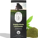 Organic Stevia Powder | 7.05 oz | USDA Organic & Non-GMO | 북인도 소스 | 재활용 크래프트 백 | 천연 스테비아 | 식물 기반 설탕 무료 대체