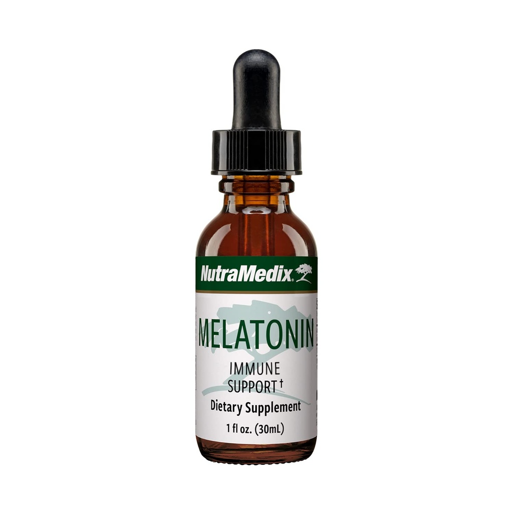 NutraMedix Melatonin Night Time Support Drops for Occasional Sleeplessness - Optimal Rest, Immune System & Mood Support를위한 액체 멜라토닌 - Groggy (1oz / 30ml) 느낌으로 도와주세요.