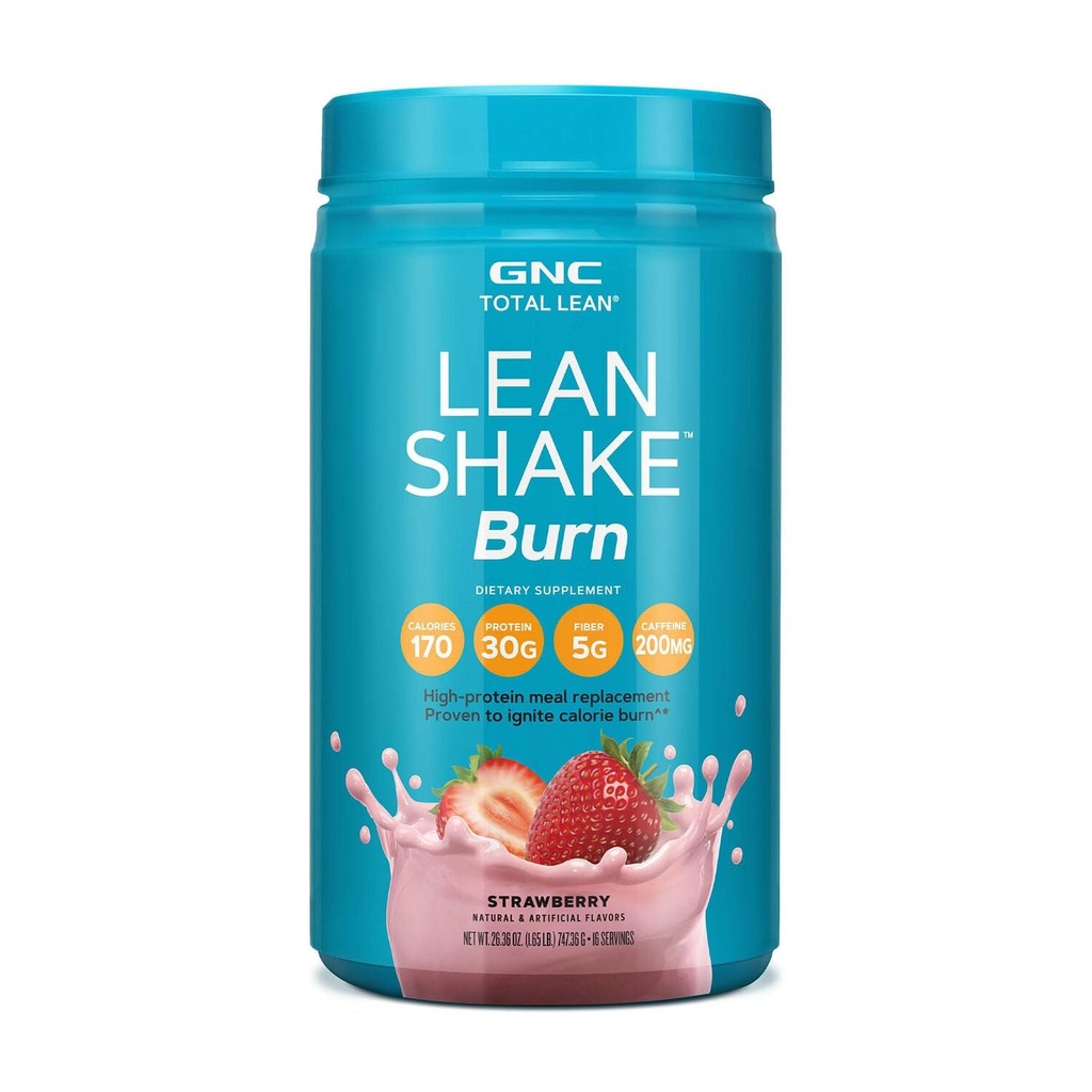 GNC Total Lean Lean Shake Burn - 딸기 (16 인분)