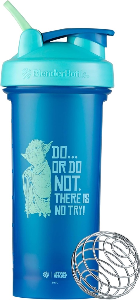 BlenderBottle Star Wars Classic V2 Shaker Bottle Perfect for Protein Shakes and Pre Workout, 28-Ounce, Do... 또는하지 마십시오. 시험은 없습니다.