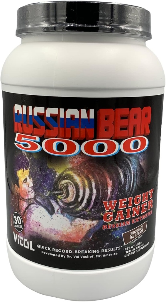 VITOL 러시아 곰 5000 초콜릿, 4 파운드