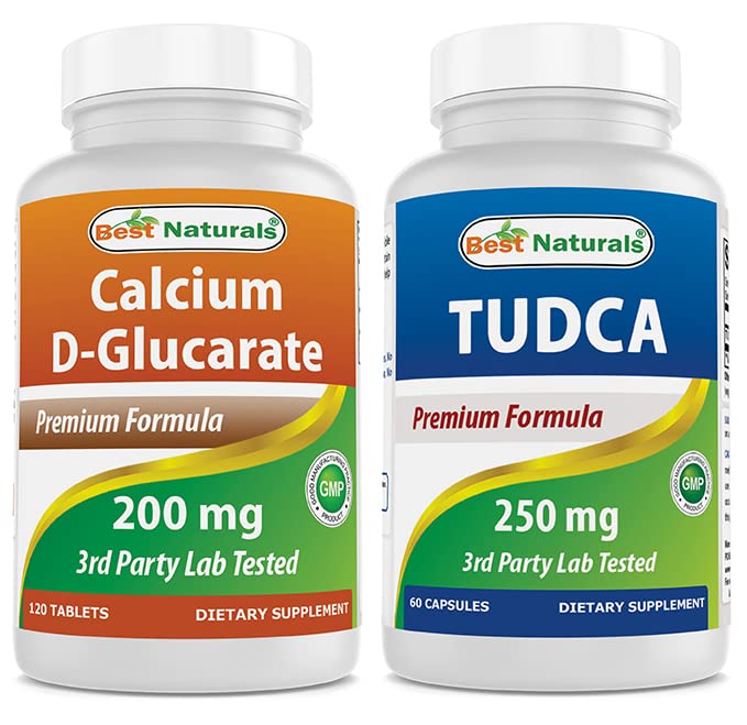 칼슘 D-Glucarate 200 mg & TUDCA 250mg