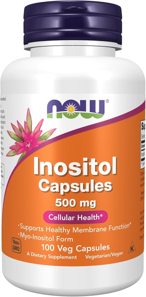 지금 Inositol 500 mg, 100 캡슐