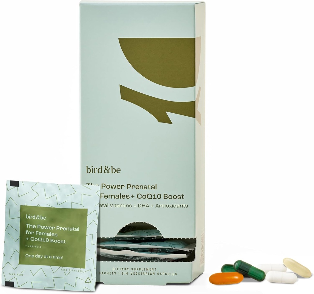 Bird&be Coq10 부스트를 가진 여성을 위한 힘 Prenatal
