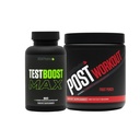 V Shred Test Boost Max 및 Post Workout Fruit Punch Powder Bundle의 조각 Nation