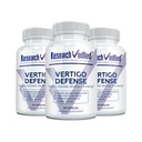 연구 검증 된 Vertigo 방어 - Soothe 증상 및 지원 내부 귀 균형 - 비타민 D3, Ginger, Ginkgo Biloba, BioPerine - 180 캡슐