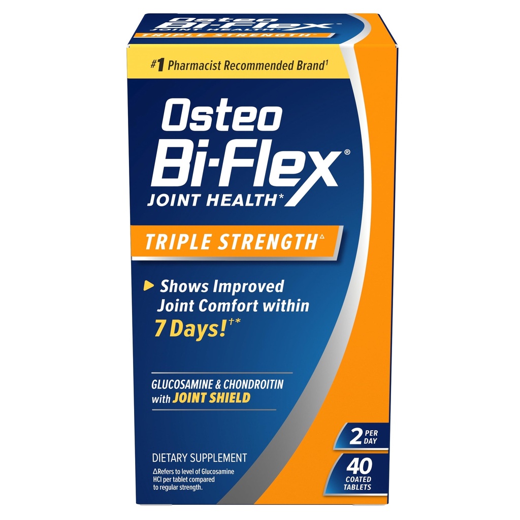 Osteo Bi-Flex Triple Strength(5), 비타민 C 합동 건강 보충교재, 입히는 정제, 40 조사를 가진 Glucosamine Chondroitin