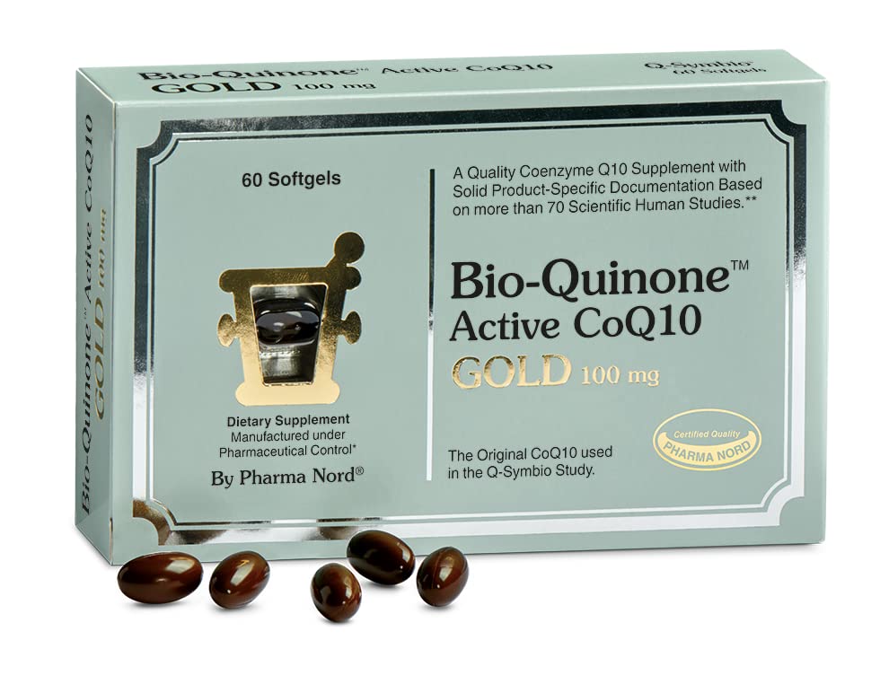 Pharma Nord - Original CoQ10 • 임상적으로 입증 • 높은 흡수 • 심장 건강 • 불연성 • 건강한 시효 • 세포 에너지 • 항산화제 • 글루텐 자유로운 • 100 mg Coenzyme Q10 • 60 Softgels