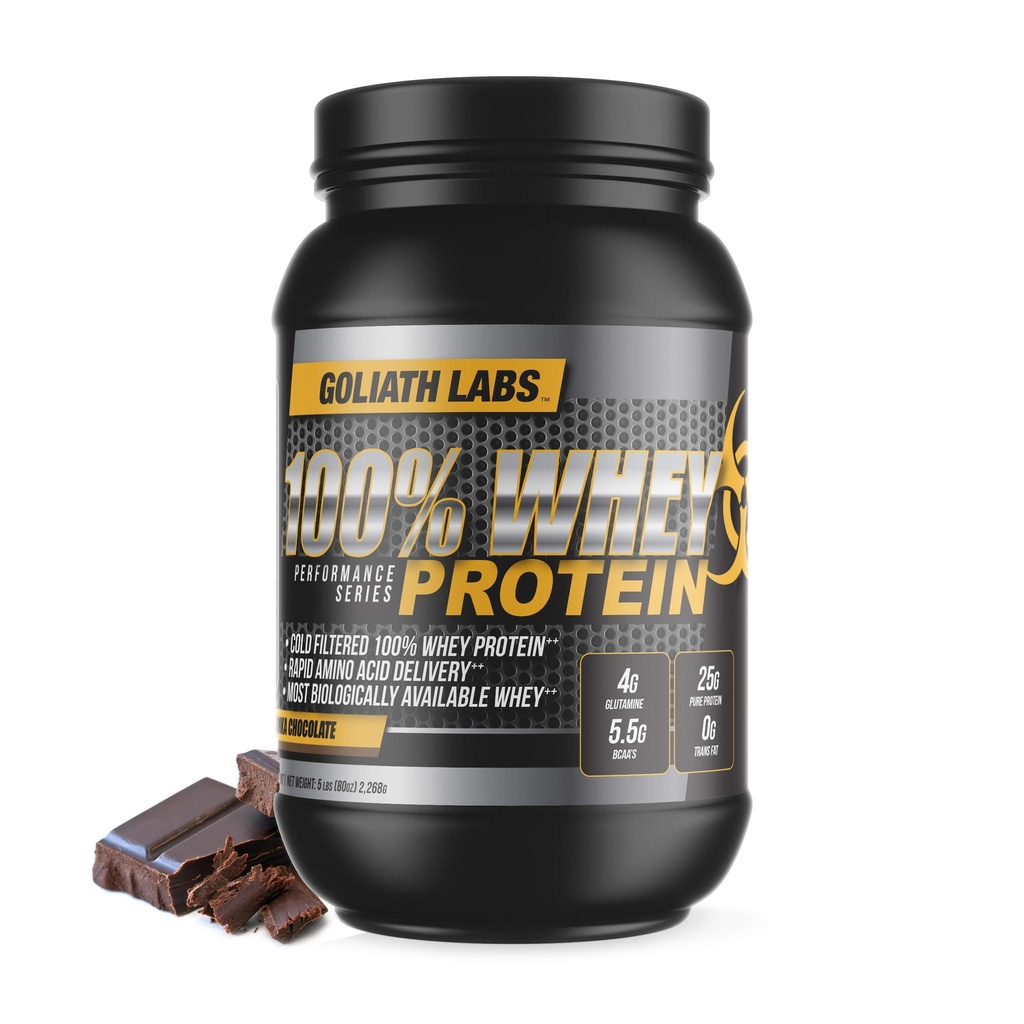 Goliath Labs 100 % Whey Protein Powder 5 lb (크릴)