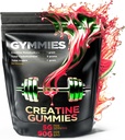 크레아틴 Monohydrate Gummies - 근육 성장, 성과, 내구시간 - 봉사 당 5개 그램 크레아틴 - Vegan, 비 GMO, 글루텐 자유로운, 미국에서 만드는 - 90ct (90 조사, 수박)