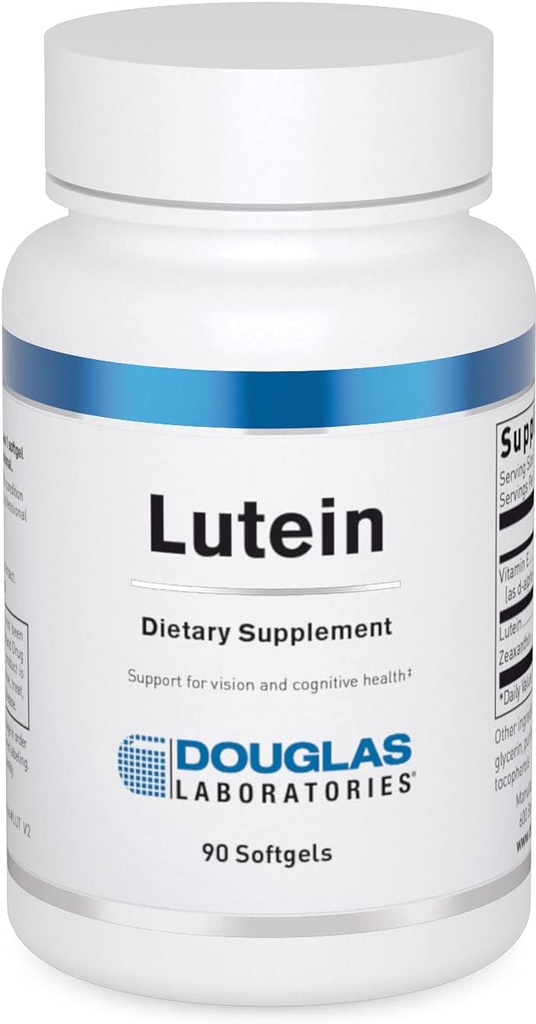 Douglas Laboratories Lutein (6 mg.) | 비전을 위한 Zeaxanthin과 루테인 | 90 Softgels