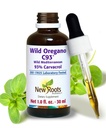 새로운 뿌리 | 야생 Oregano 오일 드롭 93% Carvacrol (1 fl oz) Oregano 추출 유기 오일 (547 서빙) | 가장 높은 농도, 비 GMO, Vegan, 글루텐 프리