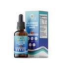 L 아르기닌 L-Citrulline 하락 액체, Boron와 아연을 가진 남자를 위한 L 아르기닌, 높은 흡수 L 아르기닌 L-Citrulline 보충교재, 이하 언어 액체 L 아르기닌 1000 mg, 채식주의자, 비 GMO, 60ml