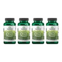 Swanson Turmeric & Black Pepper - 유기 관절 건강, 심장 건강, 소화, & Liver 지원 보충 - 향상된 생체 이용성 및 흡수를위한 천연 공식 - (60 Veggie 캡슐) 4 팩