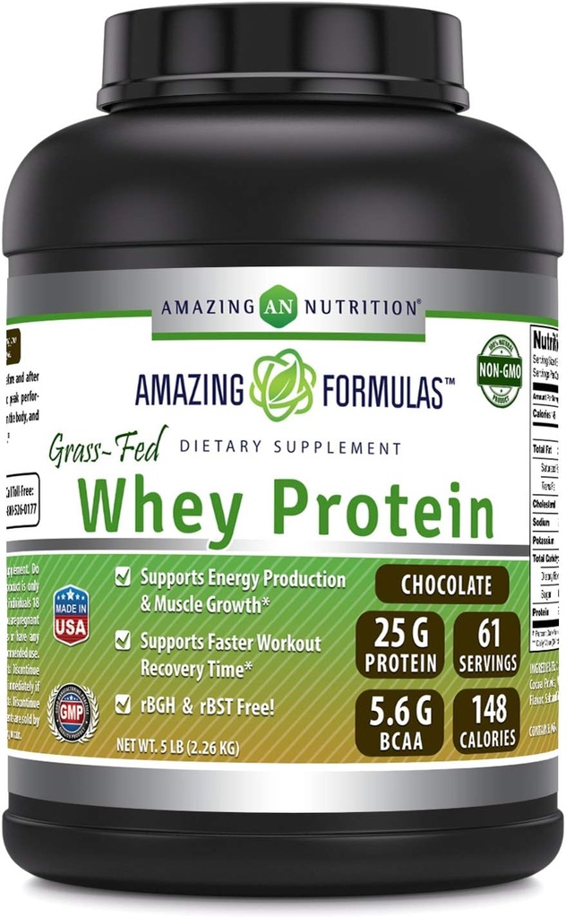 놀라운 수식 잔디 볶음 단백질 보충 | 초콜릿 맛 | 25 G Protein Per 서빙 | Non-GMO | 글루텐 프리 | 미국