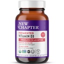 새로운 장 발효 비타민 D3 2,000 IU, 유기, 면역, 심장 & 뼈 지원 + 전체 식품 심황, Adaptogenic Reishi 버섯, 100 % 채식, 글루텐 무료, 90 카운트